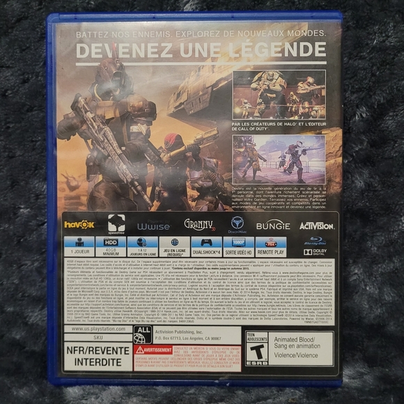 PS4 | Destiny | Game Disc + Case - Picture 3 of 5